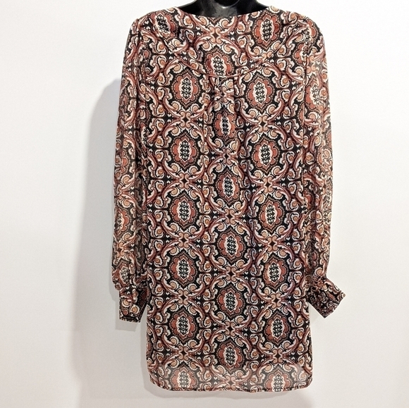 2/$20 Pepe Jeans flowy pattern dress XS - Picture 5 of 9